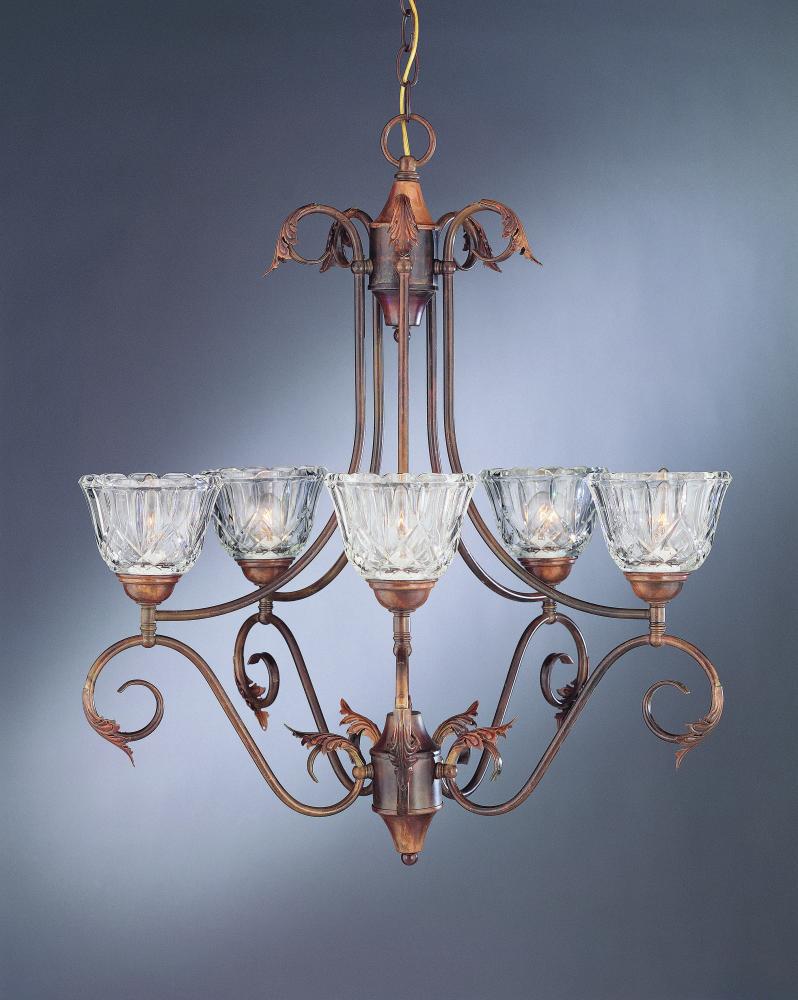 5-LIGHT CHANDELIER