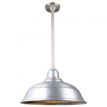 Hi-Lite MFG Co. H-QSN15117-SA-96/QSN24ST3-96/QSNHSC-96 - 17" Ceiling Stem Light
