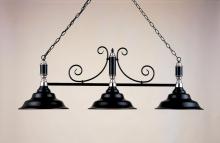Hi-Lite MFG Co. H-5013/73-D-BK01/55 - 3-LITE BILLIARD LIGHT