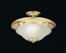 Hi-Lite MFG Co. H-8017-F-01-CLOUD - 2-LIGHT SEMI FLUSH MOUNT