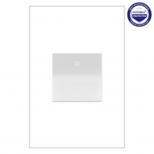 Legrand ASPD2032W4 - adorne 20A Paddle Switch, White, with Microban