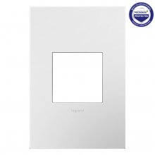 Legrand AWP1G2WHW10 - Gloss White-on-White