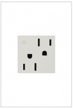 Legrand ARCD152W10 - adorne 15A Tamper-Resistant Dual-Controlled Outlet, White