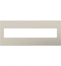 Legrand AWP6GGG1 - adorne Greige Six-Gang Screwless Wall Plate