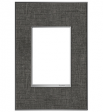 Legrand AWM1G3SL4 - adorne Slate Linen One-Gang-Plus Screwless Wall Plate