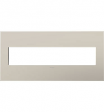 Legrand AWP5GGG1 - adorne Greige Five-Gang Screwless Wall Plate