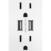 Legrand ARTRUSB153W4 - adorne Dual-USB Outlet , White