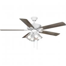 Progress P250085-030-WB - P250085-030-WB 52IN CEILING FAN w/LT KIT