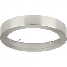 Progress P860049-009 - Everlume Collection Brushed Nickel 7" Edgelit Round Trim Ring
