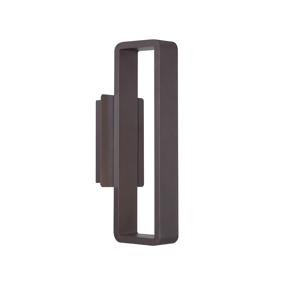 Janus 17in LED Outdoor Wall Light 3000K in Bronze