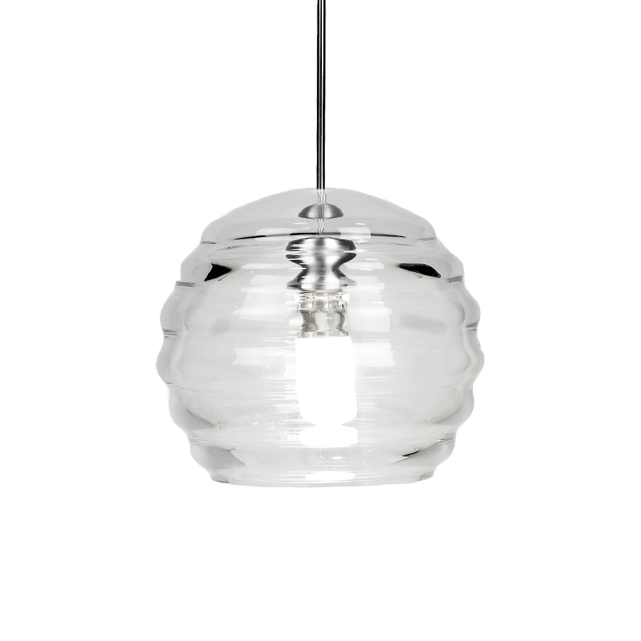 Clarity LED 1 Light Pendant with Canopy