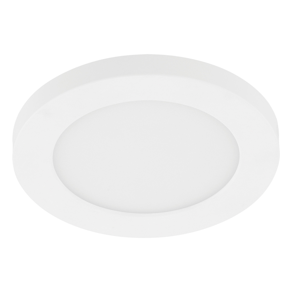 1x6W LED Ceiling /Wall Light w/ White Finish and White Acrylic shade