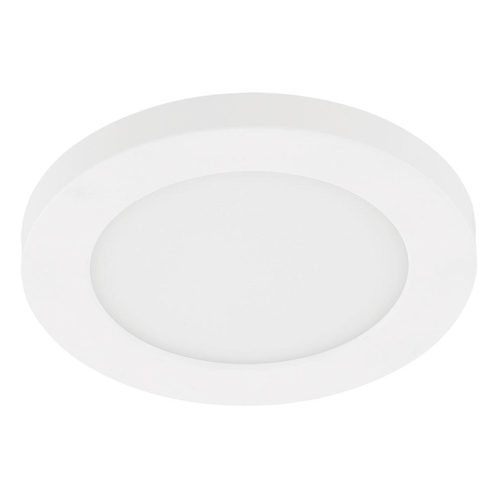 5&#34; LED Round Ceiling Light w/ White Finish & White Diffuser