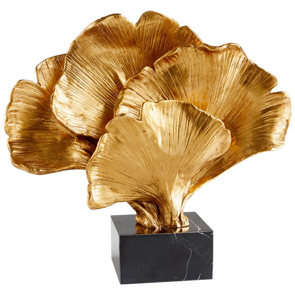 Gilded Bloom Sculpture|Gold