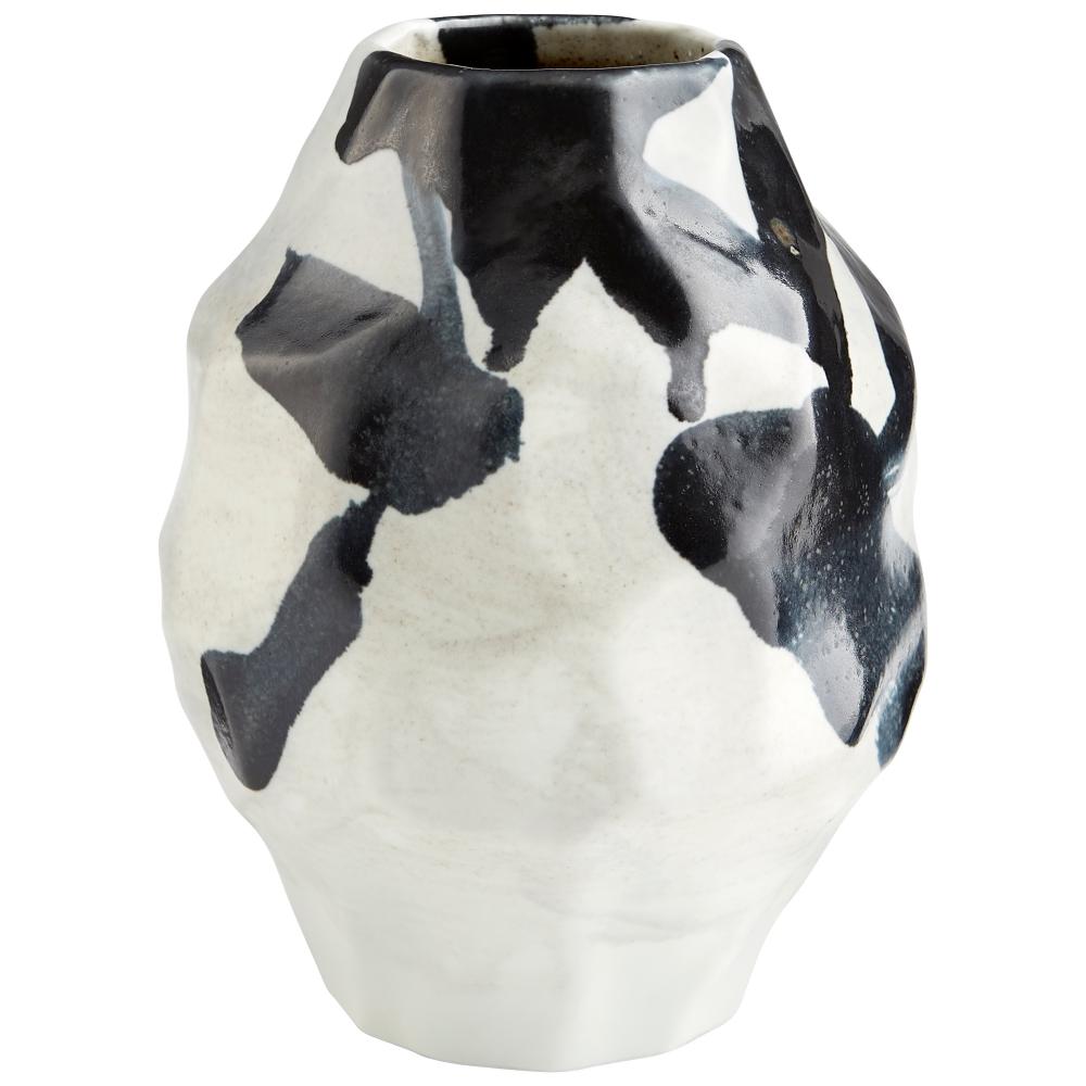 Mod Vase  And White | Small