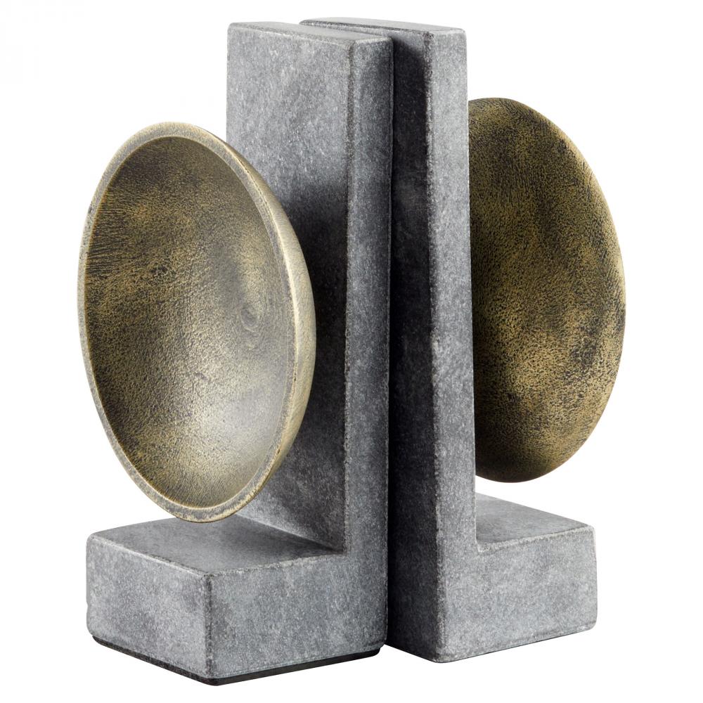 Taal Bookends  | Brass