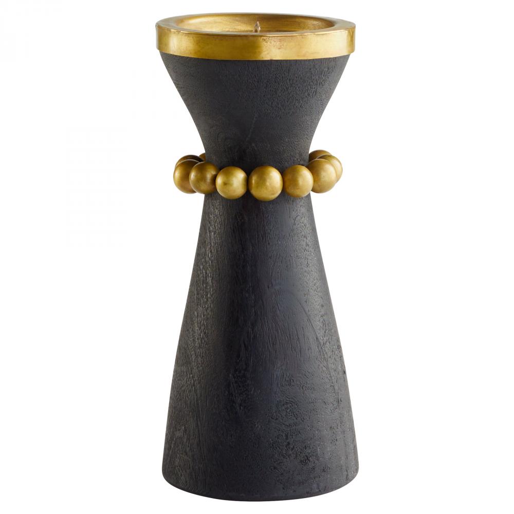 Parvati Candleholder | Black | Small