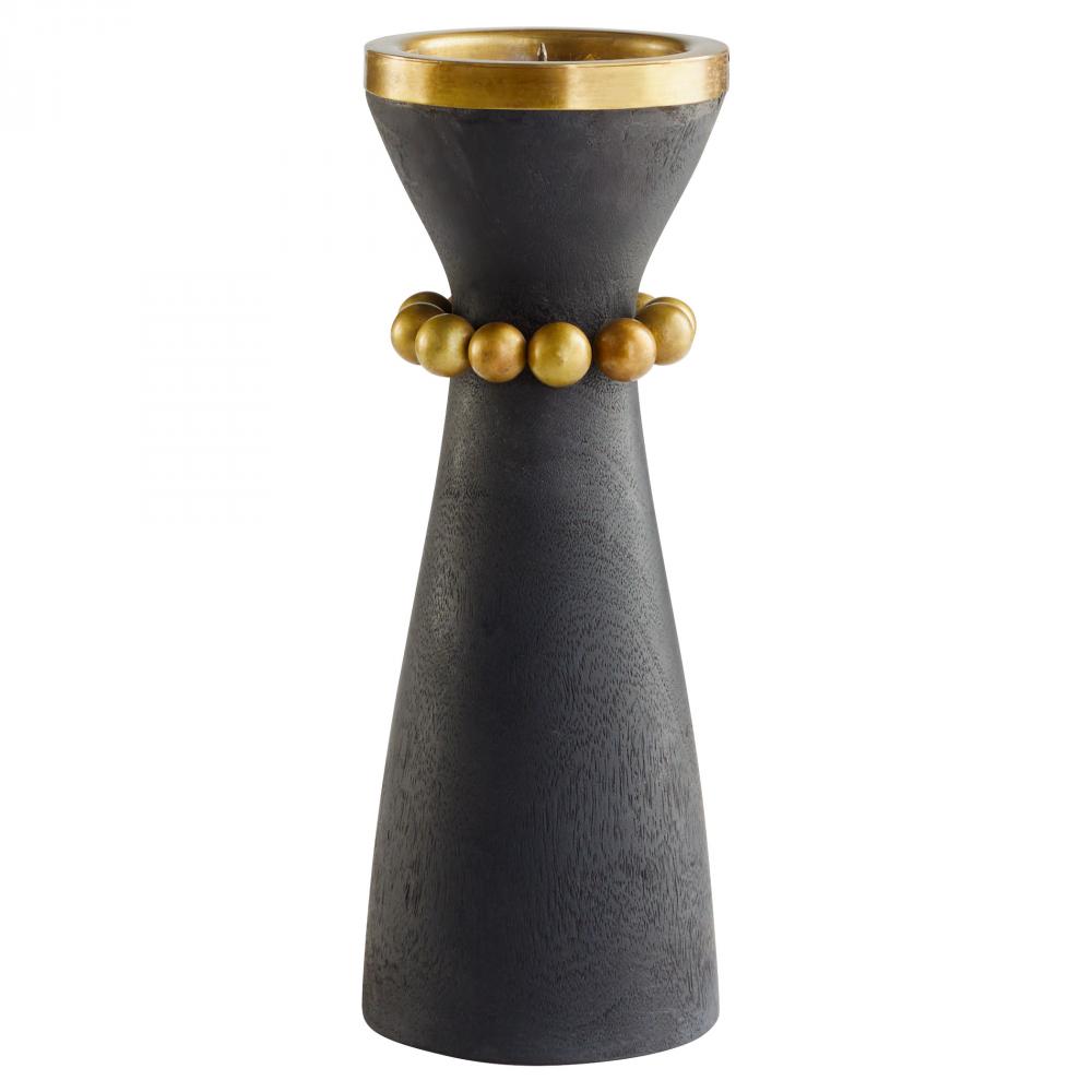 Parvati Candleholder | Black | Medium