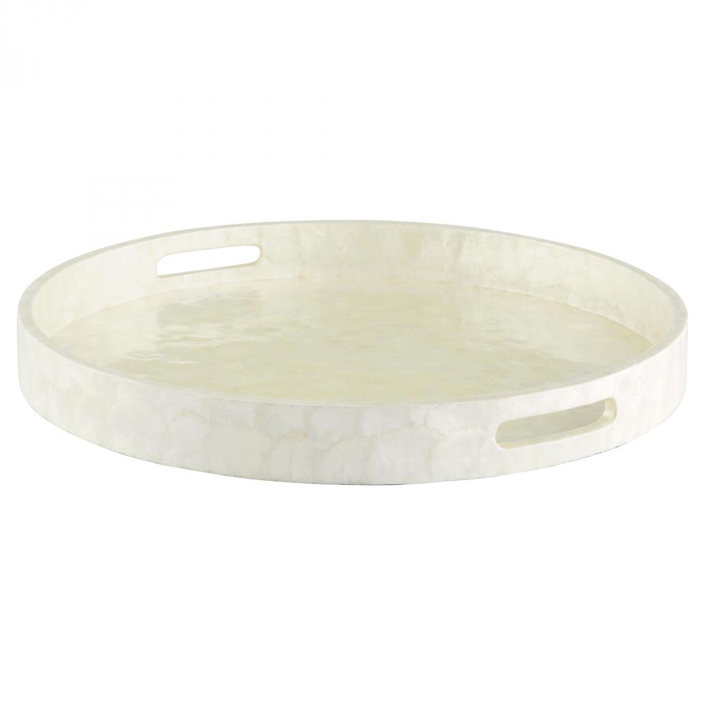 Triton Round Tray | Pearl | Large