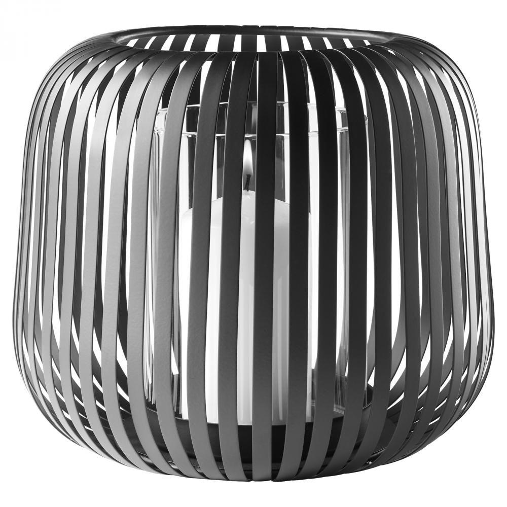 Liny Hurricane Candleholder | Black-Large