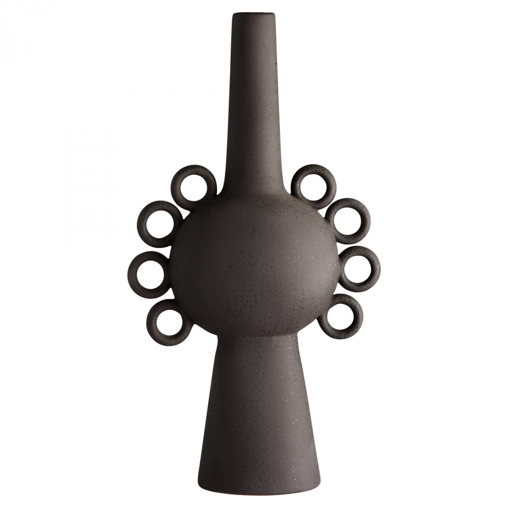 Ringlets Vase | Black | Small