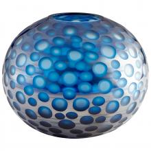 Cyan Designs 09645 - Round Toreen Vase| Blue | Medium
