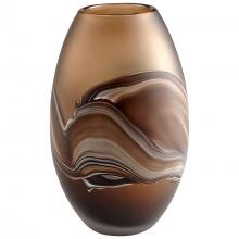 Cyan Designs 10479 - Nina Vase|Amber Swirl | Small