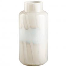 Cyan Designs 11078 - Lucerne Vase | Tan | Aqua | Large