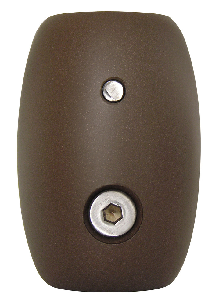 1/2" Downrod Coupler in Oiled Bronze