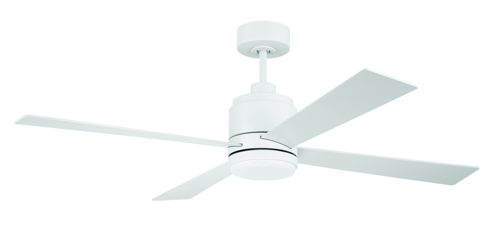 52" Ceiling Fan w/ 4 Blades & LED Light kit