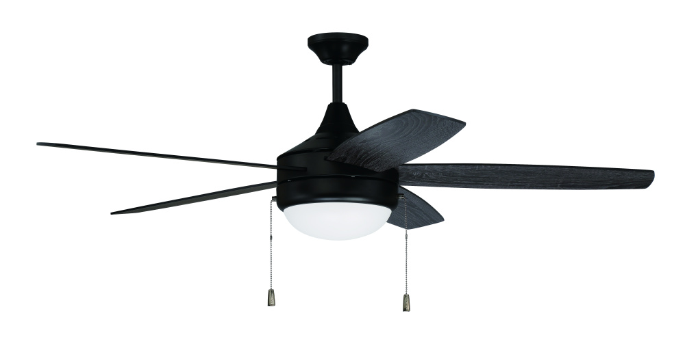 52" Ceiling Fan w/ 5 Blades, LED Light Kit