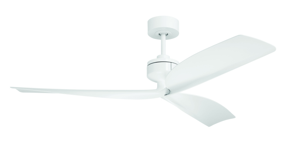 52" Ceiling Fan w/Blades & No Light Kit, Damp Rated