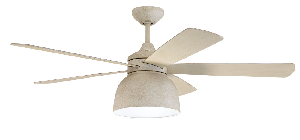 52" Ceiling Fan w/Blades, LED Light Kit
