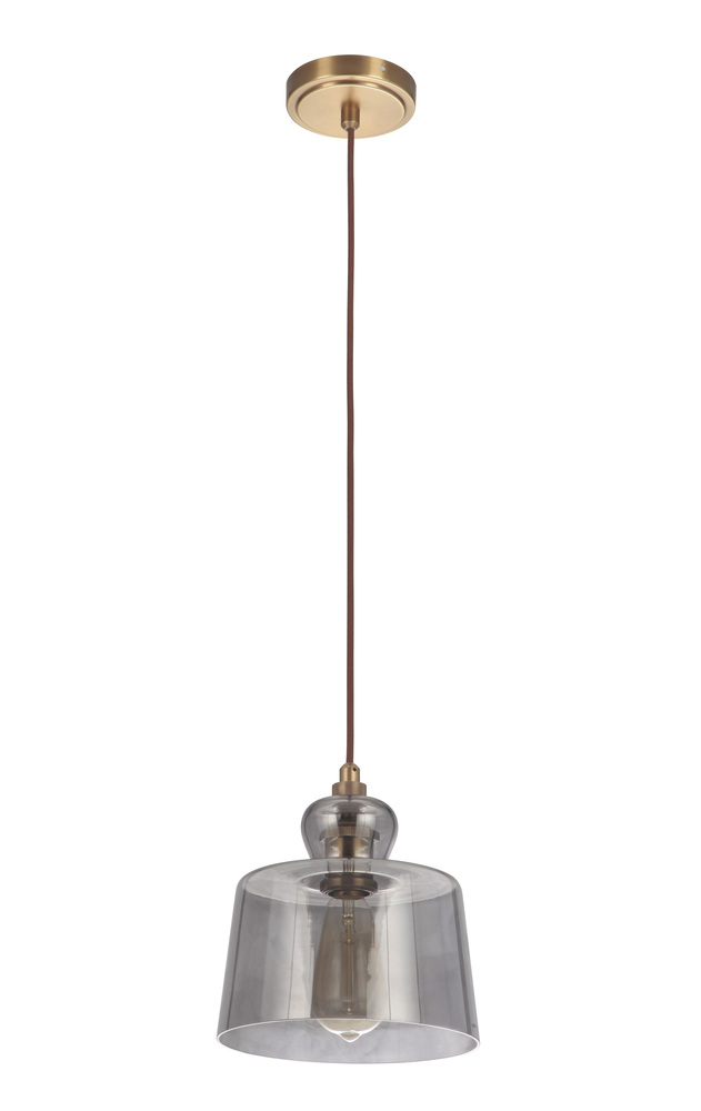 Pendant Mini Pendant 1 Light Vintage Brass