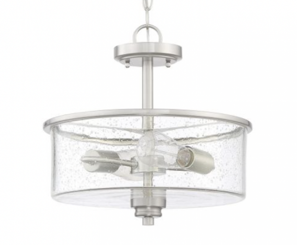 2 Light Convertible Semiflush