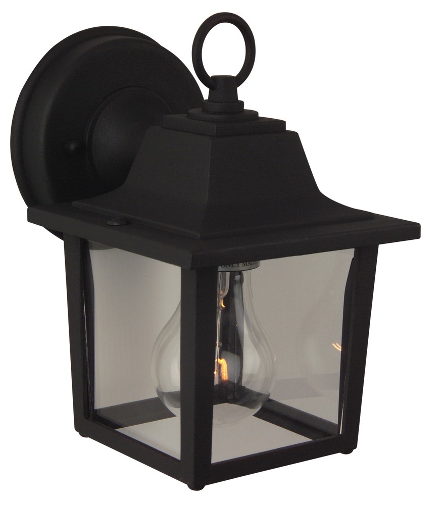 Black Wall Lantern