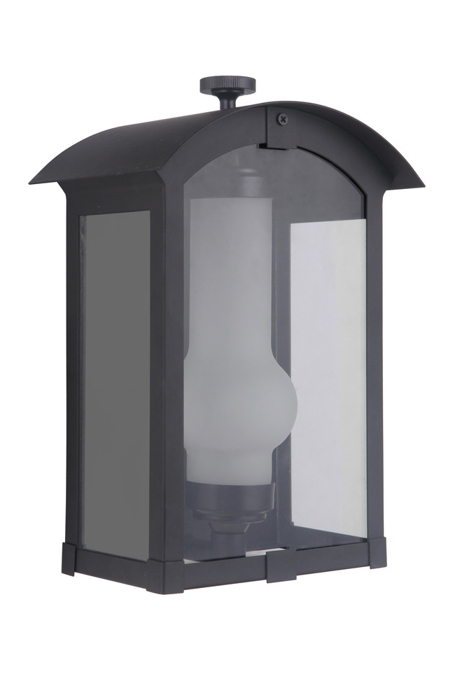 Montcrest 12" Outdoor LED Pocket Lantern in Midnight