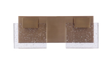 Craftmade 15913SB-LED - Alamere 2 Light LED Vanity in Satin Brass