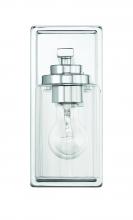 Craftmade 20404CH1 - Clark 1 Light Wall Sconce in Chrome
