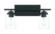 Craftmade 20417FB2 - Clark 2 Light Vanity in Flat Black
