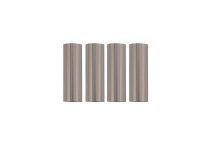 Craftmade 529-SC-BNK - Set of 4 Brushed Polished Nickel Candle Covers for the Flynt 52934-FB (fixture not included)