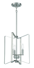 Craftmade 56133-BNK - Shayna 3 Light Foyer in Brushed Polished Nickel