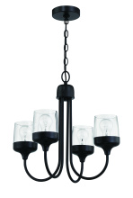 Craftmade 58124-FB - 4 Light Chandelier