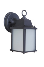 Craftmade Z192-TB-LED - Coach Lights Cast 1 Light Small LED Outdoor Wall Lantern in Textured Black