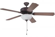 Craftmade C201OB/P-WB6 - Oiled Bronze fan with Walnut blades