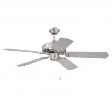 Craftmade CES52BNK/BCD-52-P-W - Pro Energy Star Fan W/White Blades