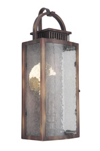 Craftmade ZA1502-WC-LED - Hearth 16.3" Outdoor LED Pocket Lantern in Weathered Copper