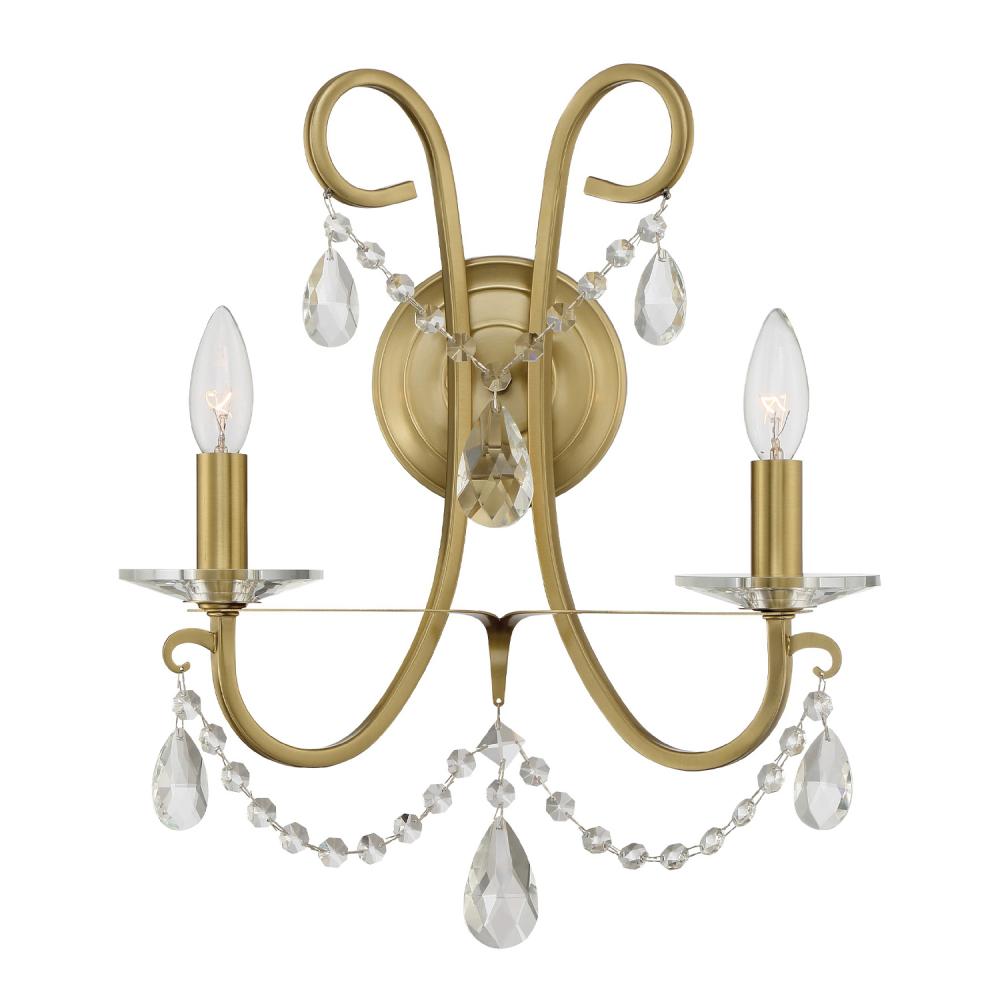 Othello 14'' Vibrant Gold Sconce