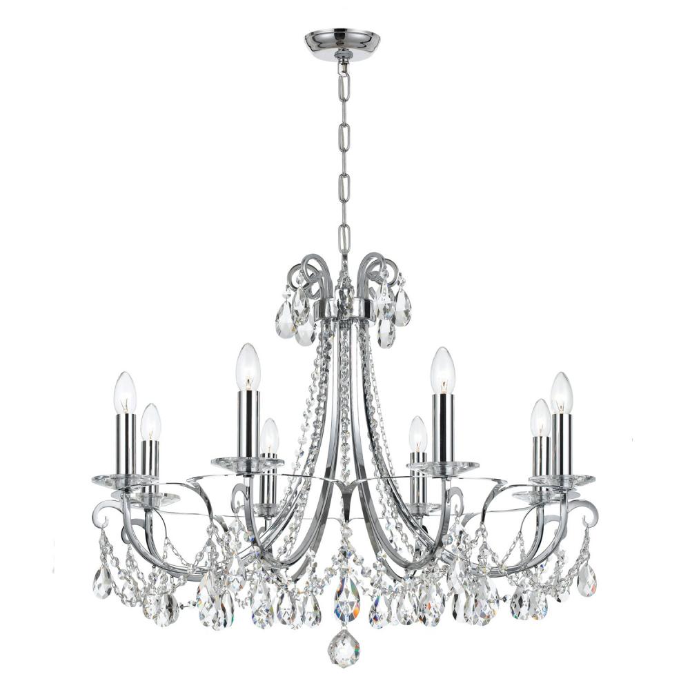 Othello 31'' Polished Chrome Chandelier