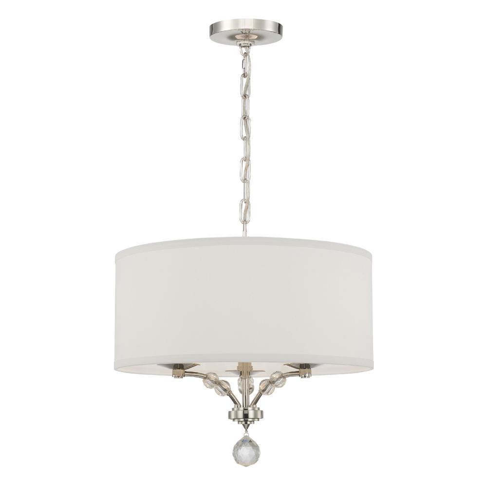 Mirage 18'' Polished Nickel Chandelier